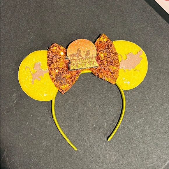Disney Lion King Akuna Matata Timón and Pumba Minnie Mouse ears headband - Picture 2 of 4